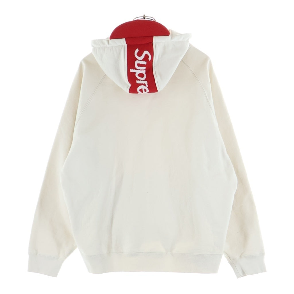 SUPREME(シュプリーム) 22AW Brim Zip Up Hooded Sweatshirt ブリム ジップアップ フーディー パーカー ホワイト