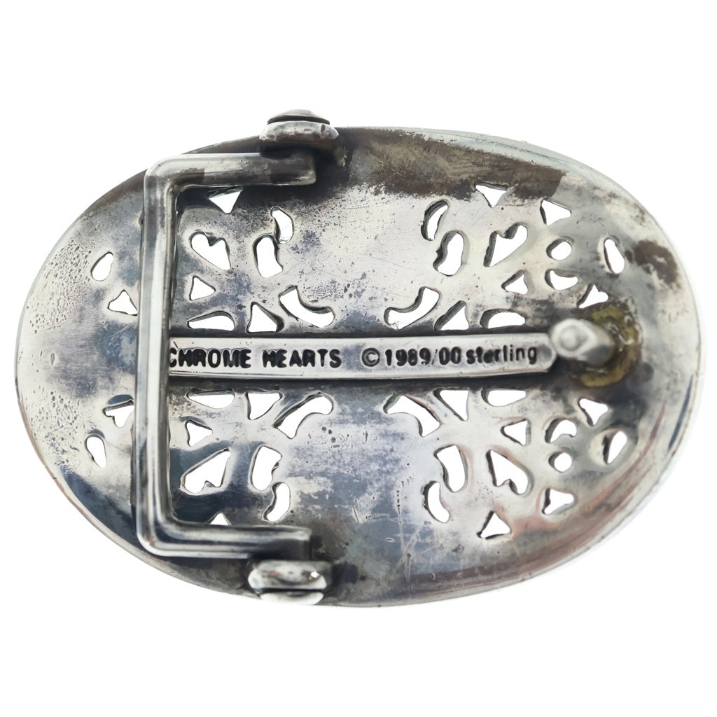 CHROME HEARTS(クロムハーツ) OVAL CROSS STRAP1.5クラシックオーバルクロスバックル シルバー BCA359