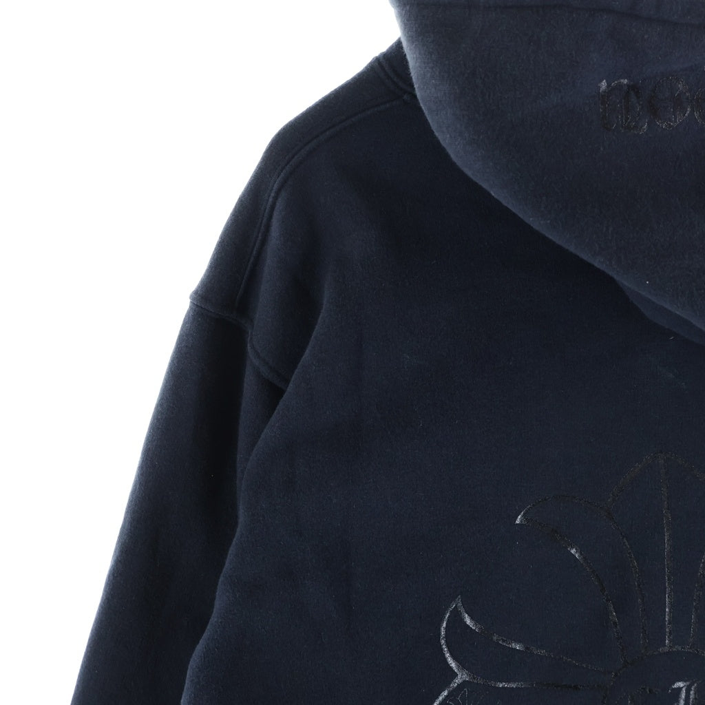 CHROME HEARTS(クロムハーツ) CH Scroll Label Hoodie バックCHプラス スクロールラベルパーカー 裏サーマル