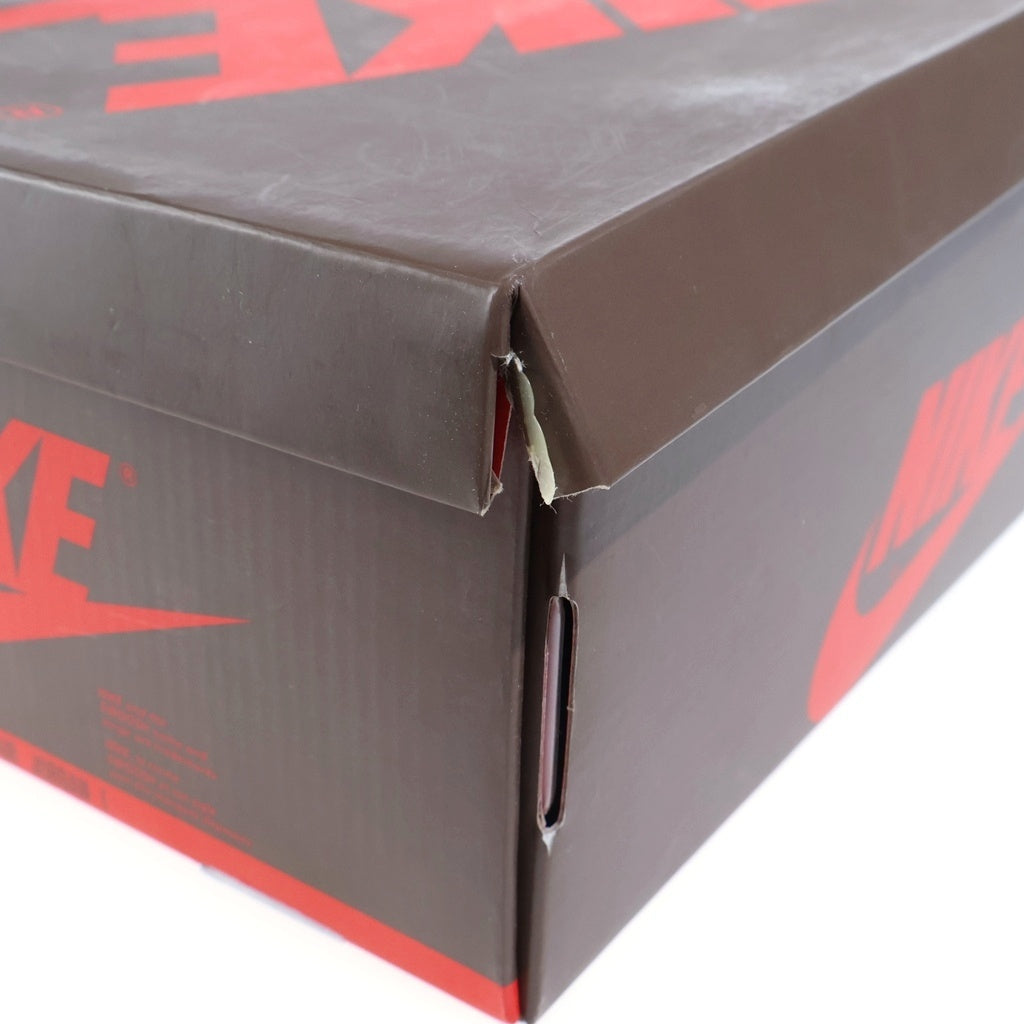 NIKE(ナイキ) ×TRAVIS SCOTT AIR JORDAN 1 RETRO HIGH Sail/Dark Mocha エアジョーダン1 ハイカットスニーカー US9.5/27.5cm CD4487-100
