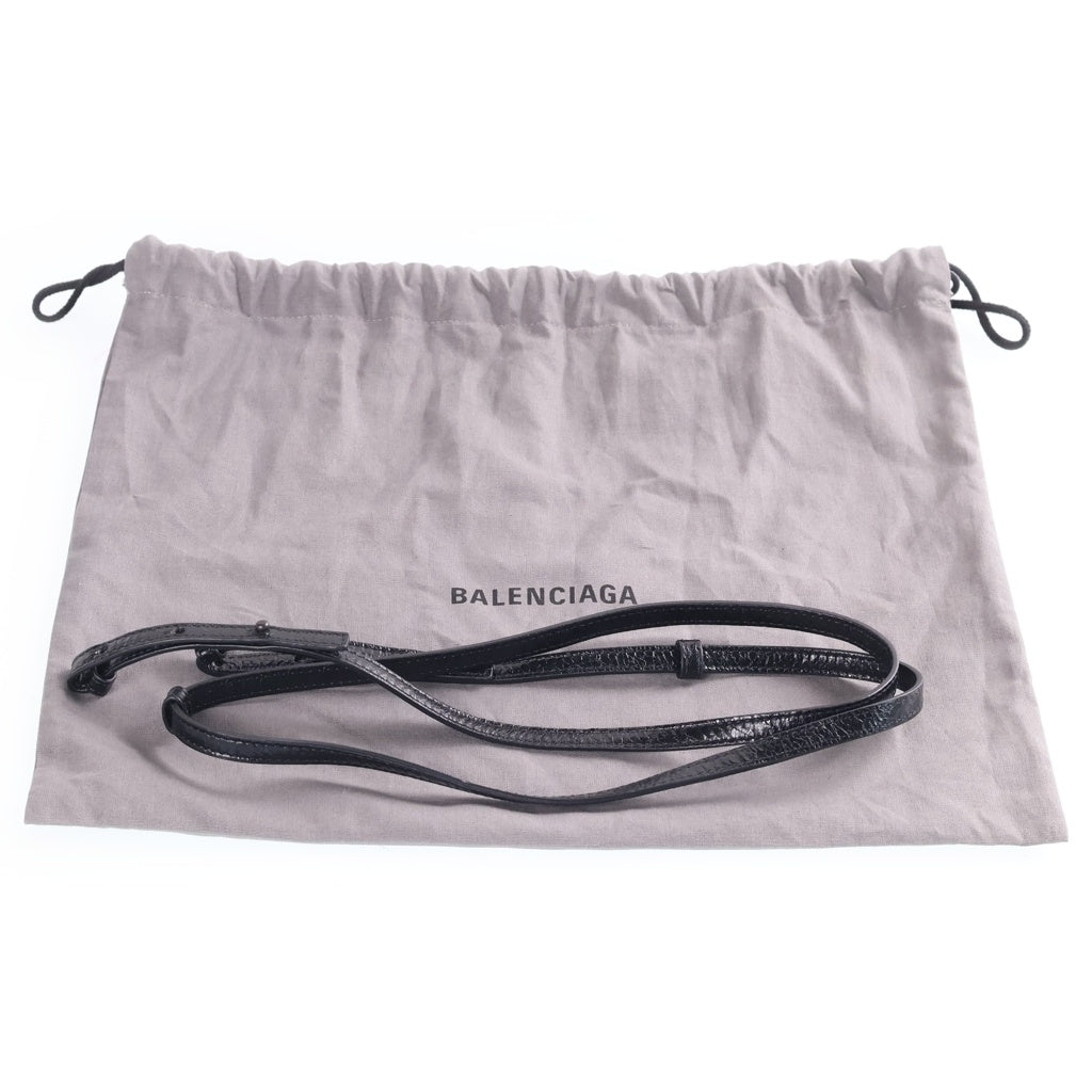 BALENCIAGA(バレンシアガ) ル シティ ナノ ショルダーバッグ レザー ブラック 819671