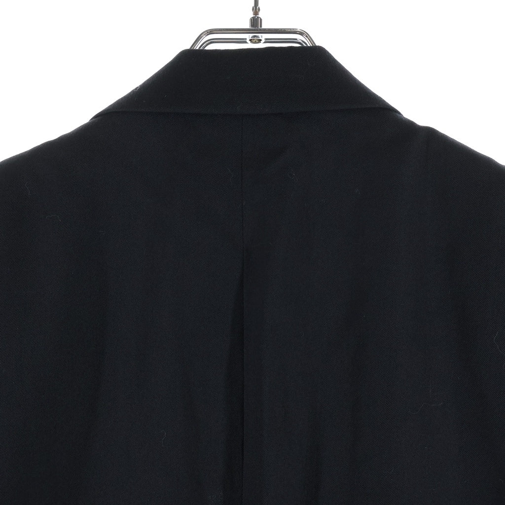 Y's for men(ワイズフォーメン) 03SS 3B リフレクターステッチ パイピング ウールテーラードジャケット ブラック MQ-J19-180