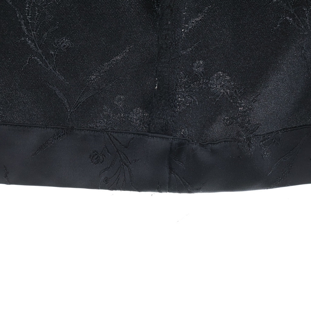 COMME des GARCONS(コムデギャルソン) 08AW レース切り替え ロングスカート ブラック レディース GB-S020