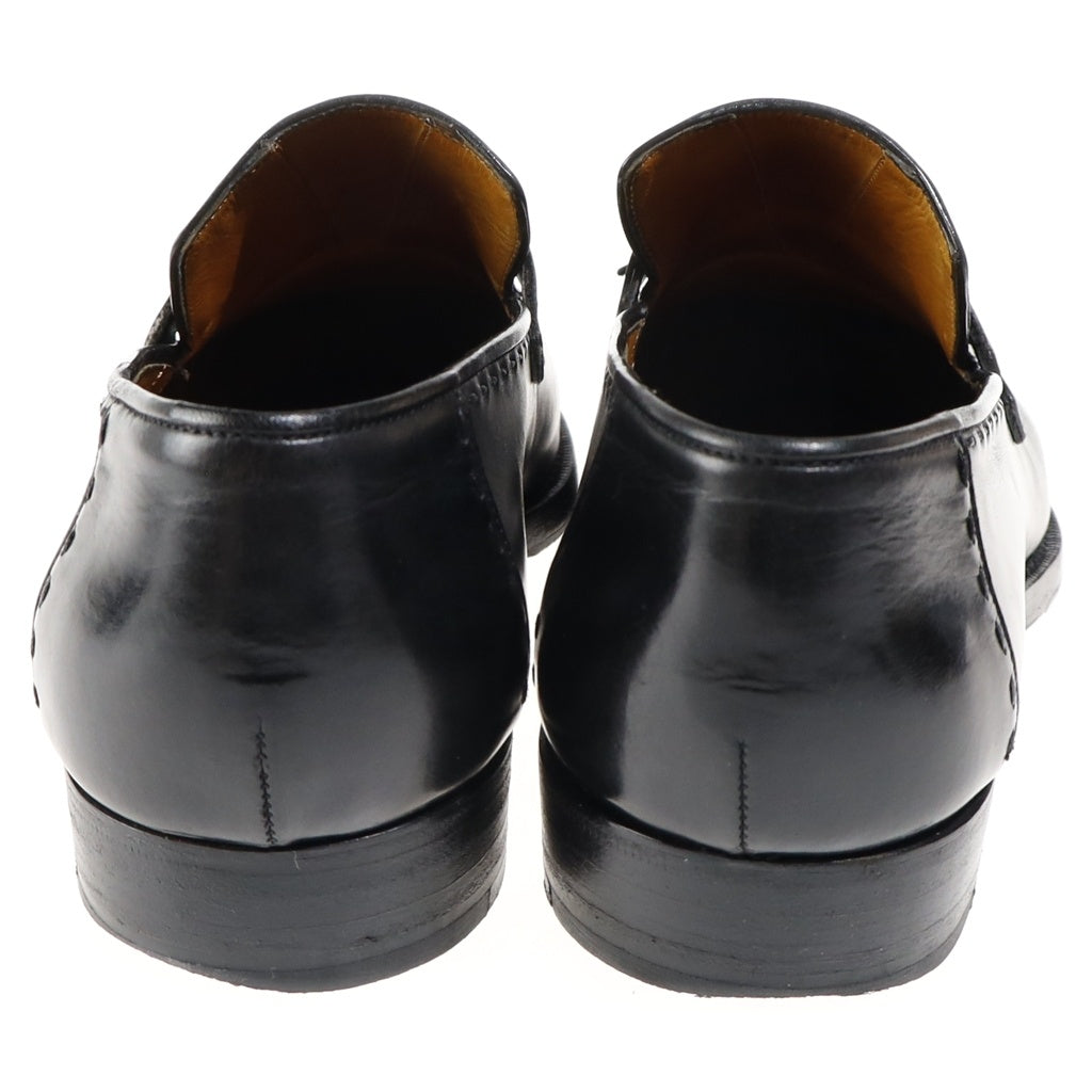 Santoni(サントーニ) リボンローファー Uチップ レースアップレザーシューズ 6889 01