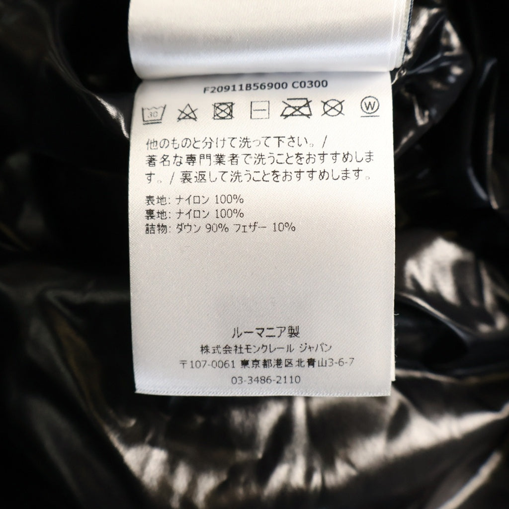 MONCLER(モンクレール) 20AW MONTCLA GIUBBOTTO モンクラー フーデッド ダウンジャケット ブラック F20911B56900 C0300