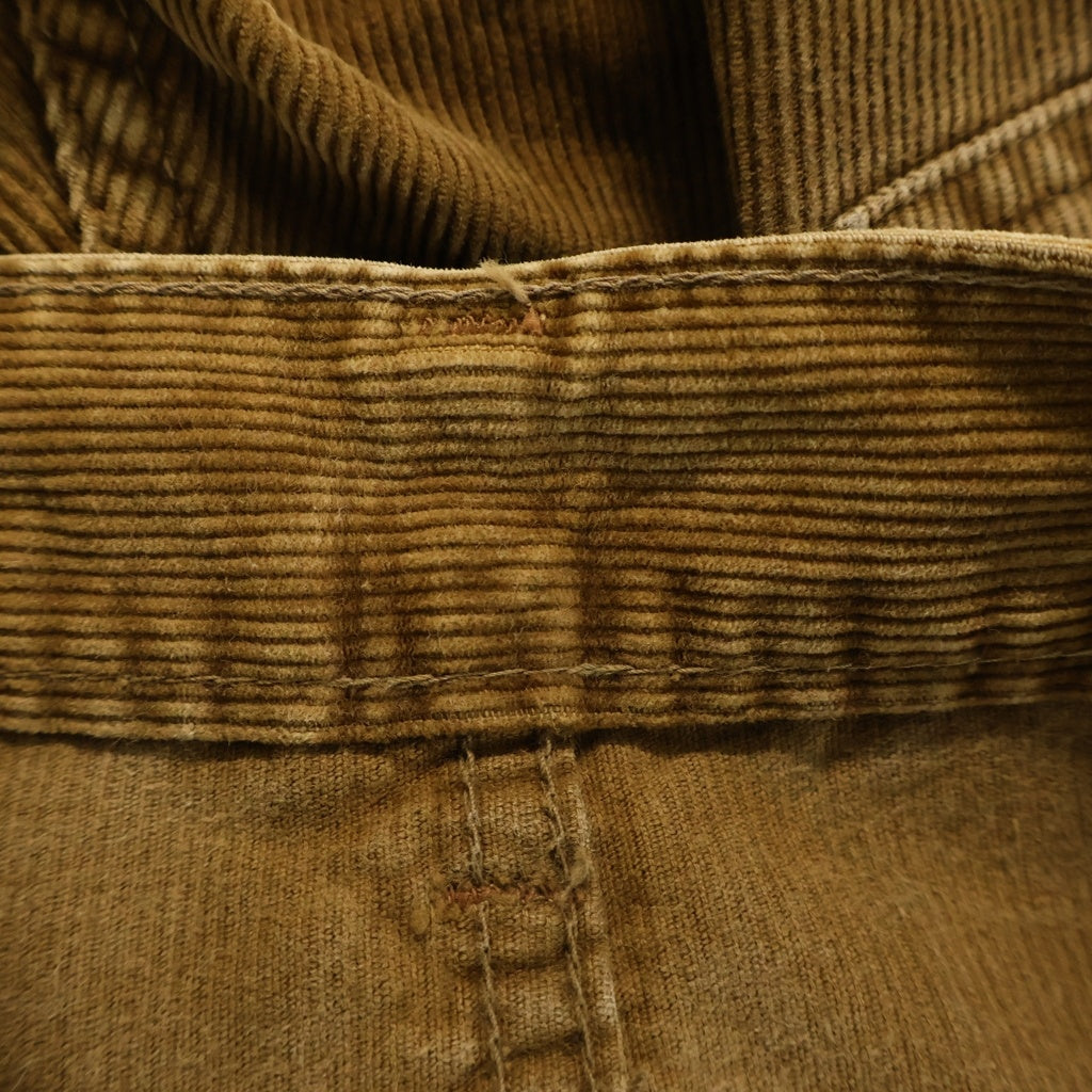 Levi's(リーバイス) 60s VINTAGE BIGE コーデュロイパンツ ボタン裏M ビッグE 白タブ 42Taron ブラウン