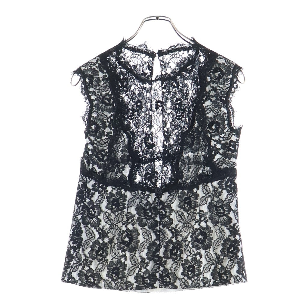 CHANEL(シャネル) ブラックレース ノースリーブトップス ブラック レディース P47450W05442