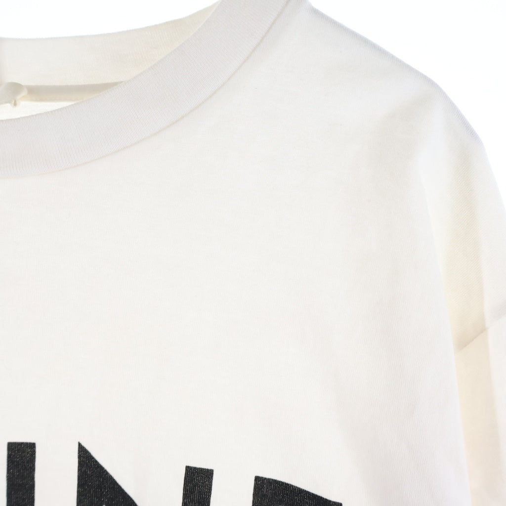 CELINE(セリーヌ) Cropped T-Shirt クロップド 半袖Tシャツ ホワイト レディース 2X761501F