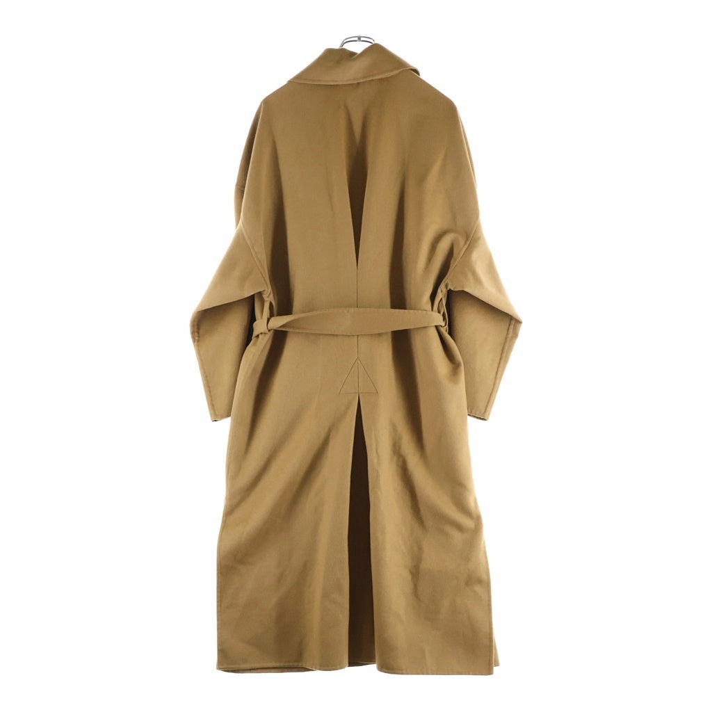 LOEWE(ロエベ) Oversize Belt Coat カシミヤ オーバーサイズ ベルト コート ブラウン S2281141PA レディース