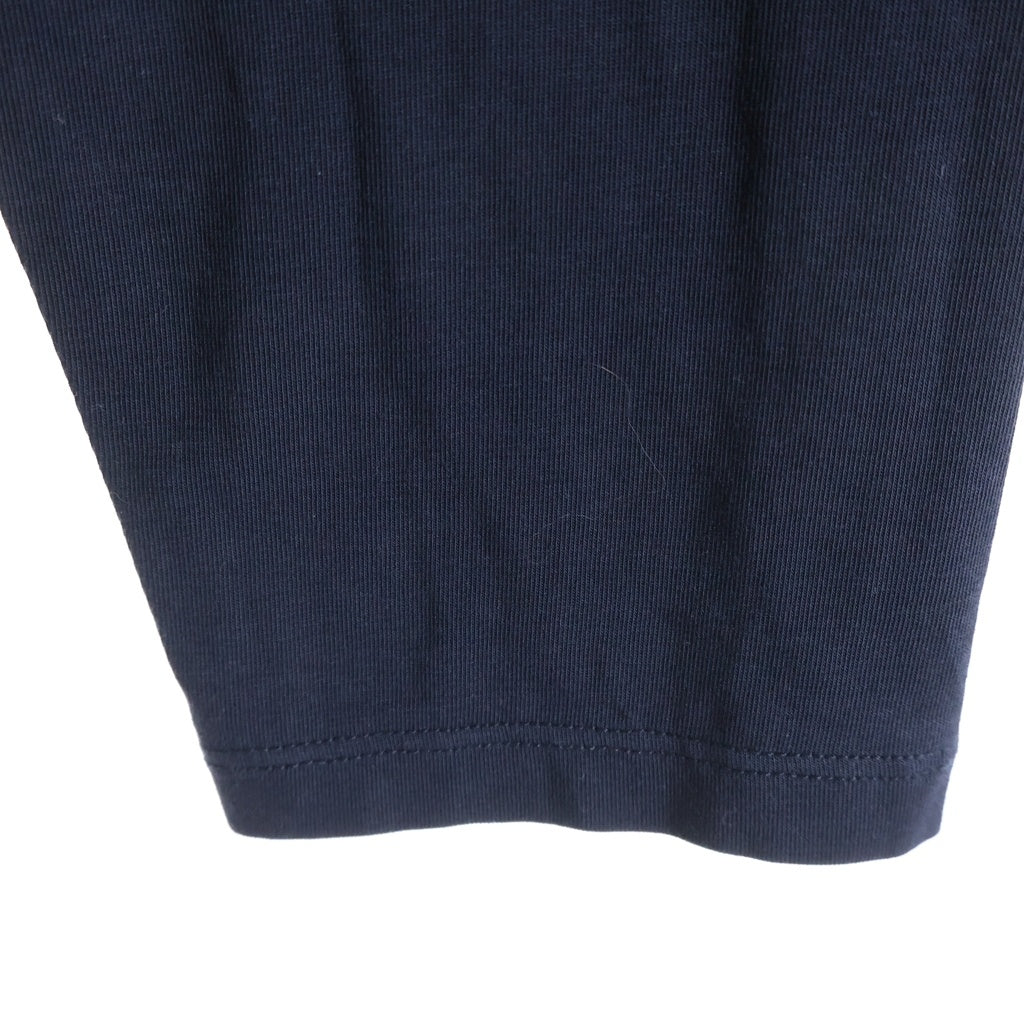 JIL SANDER(ジルサンダー) 22AW 刺繍ロゴ タートルネック 長袖 カットソー ブラック J47GC0005 J45049