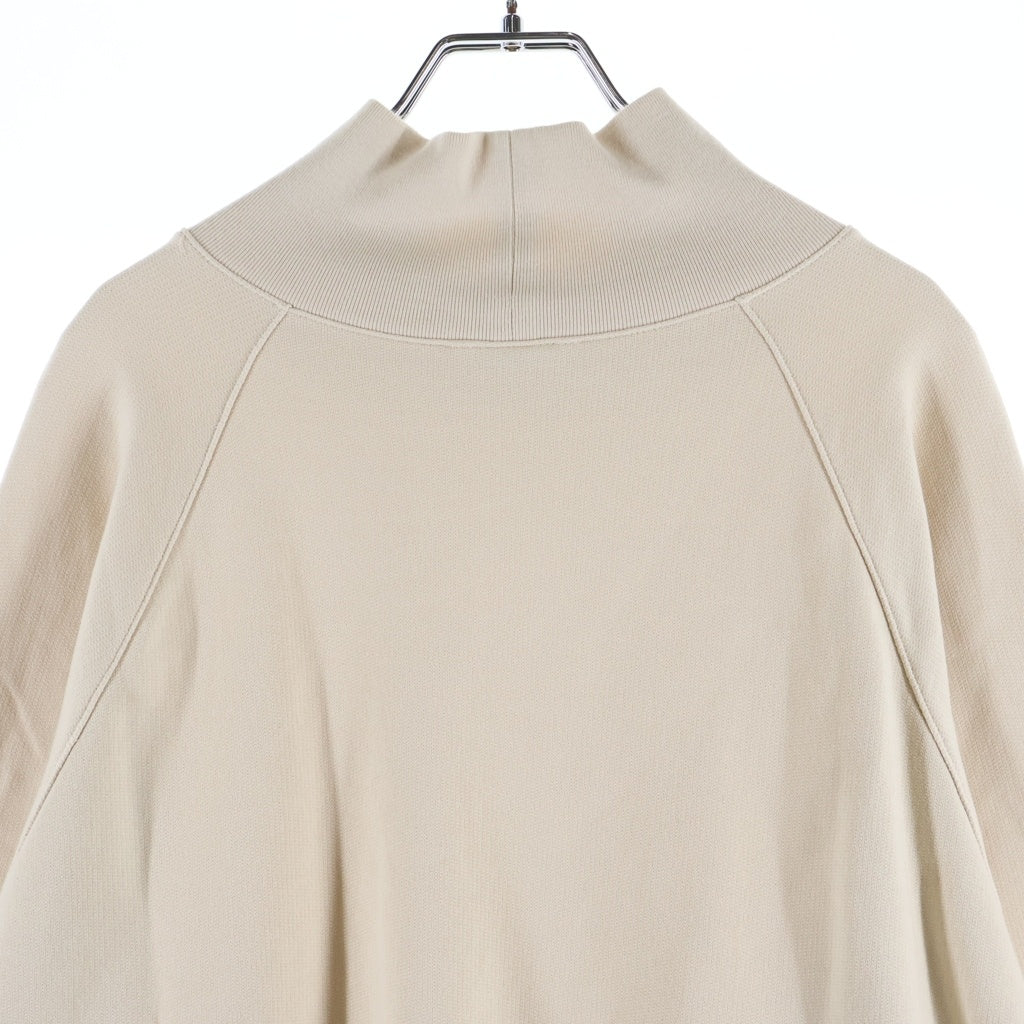 AURALEE(オーラリー) 21AW SUPER SOFT HEAVY SWEAT MOCK NECK スーパーヘビー スウェット モックネック ベージュ A21AP02GU