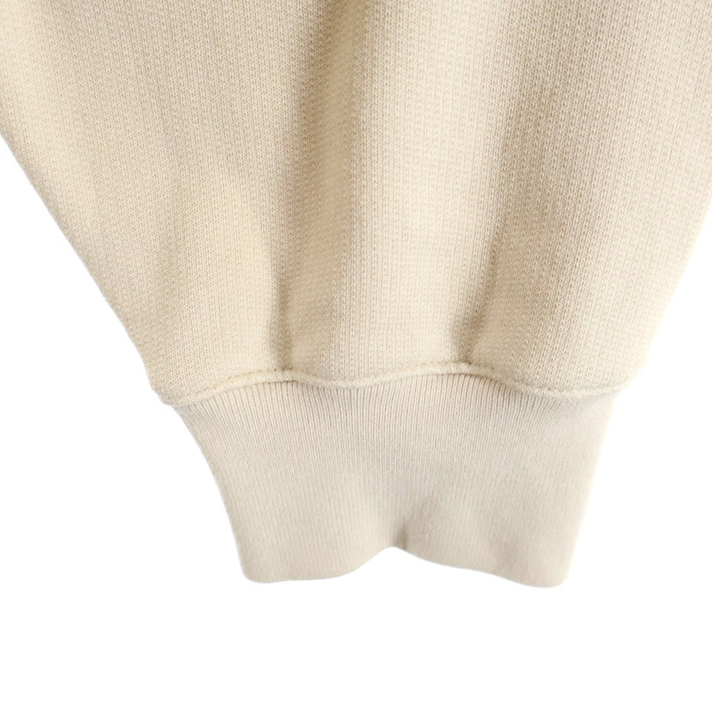AURALEE(オーラリー) 21AW SUPER SOFT HEAVY SWEAT MOCK NECK スーパーヘビー スウェット モックネック ベージュ A21AP02GU
