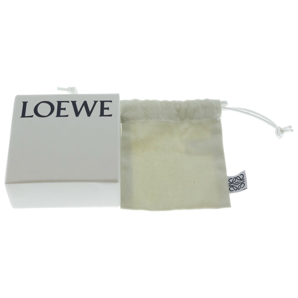 LOEWE(ロエベ) アナグラム ロゴ キーホルダー バッグチャーム キーリング シルバー レディース