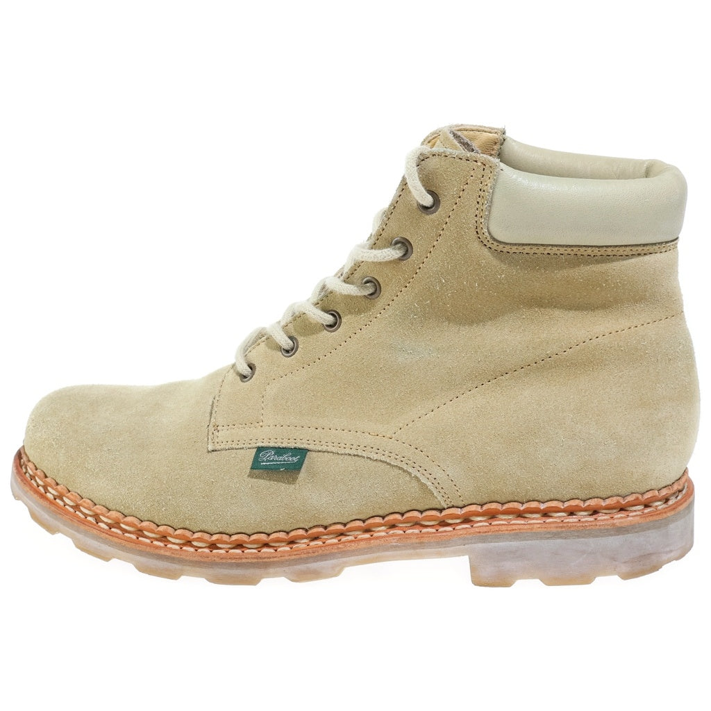 PARABOOT(パラブーツ) ×ARPENTEUR BERGERAC BOOTS ×アンペール ベルジュラック ハイカット ブーツ スエード ベージュ 65788