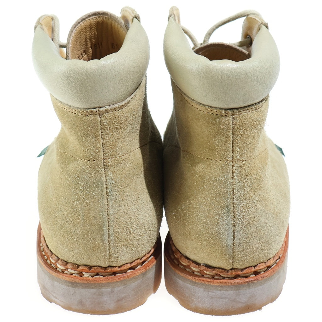 PARABOOT(パラブーツ) ×ARPENTEUR BERGERAC BOOTS ×アンペール ベルジュラック ハイカット ブーツ スエード ベージュ 65788