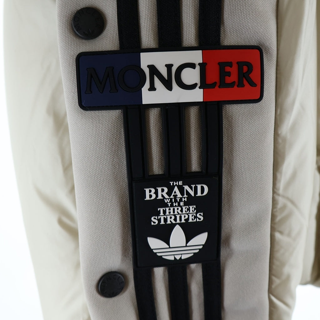 MONCLER GENIUS(モンクレール ジーニアス) 23AW ×adidas FUSINE アディダス ショートダウンジャケット レディース ベージュ I209S1A00014