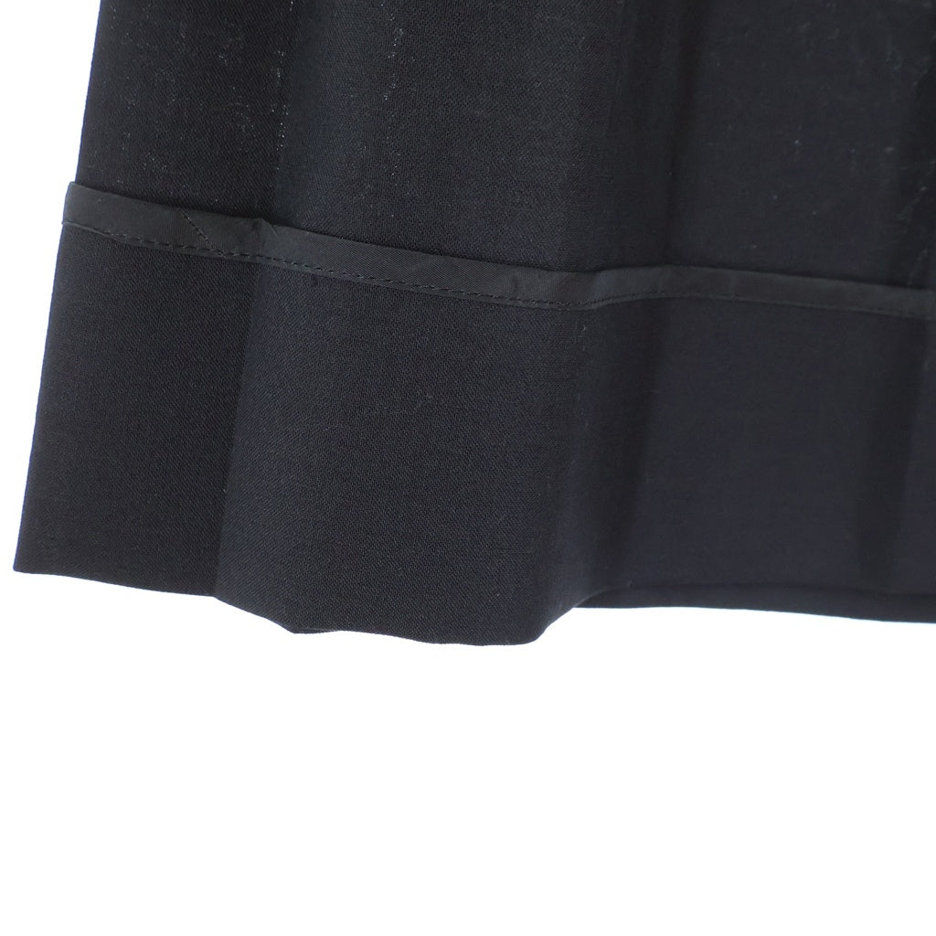 Sacai(サカイ) 21SS ZIP Suiting Skirt プリーツ ロング スカート ブラック 21ー05651 レディース