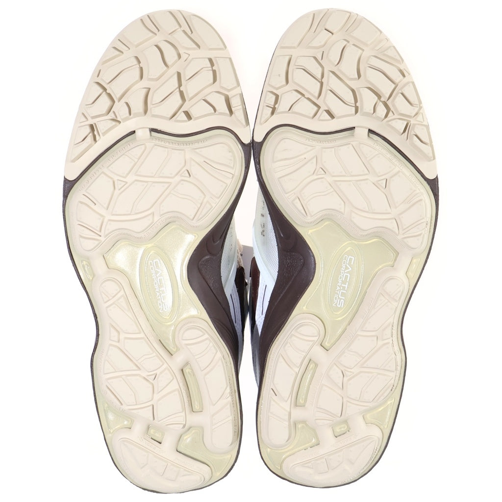 NIKE(ナイキ) ×TRAVIS SCOTT ZOOM FIELD JAXX HQ3073-100 トラヴィススコット ズーム フィールド ジャックス ローカットスニーカー ブラウン/ホワイト US8.5/26.5cm