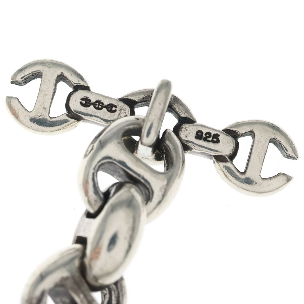 HOORSENBUHS(ホーセンブース) 10MM OPEN-LINK BRACELET ダイヤ入り ブレスレット シルバー HB061