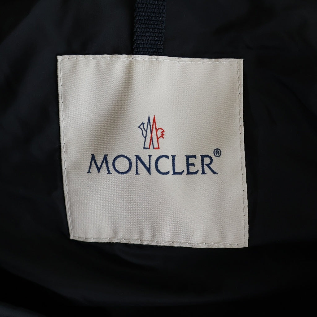 MONCLER(モンクレール) RYAN GIUBBOTTO 2WAY ライアン ウールナイロン切り替え ダウンジャケット ブラック C20914139285 53227