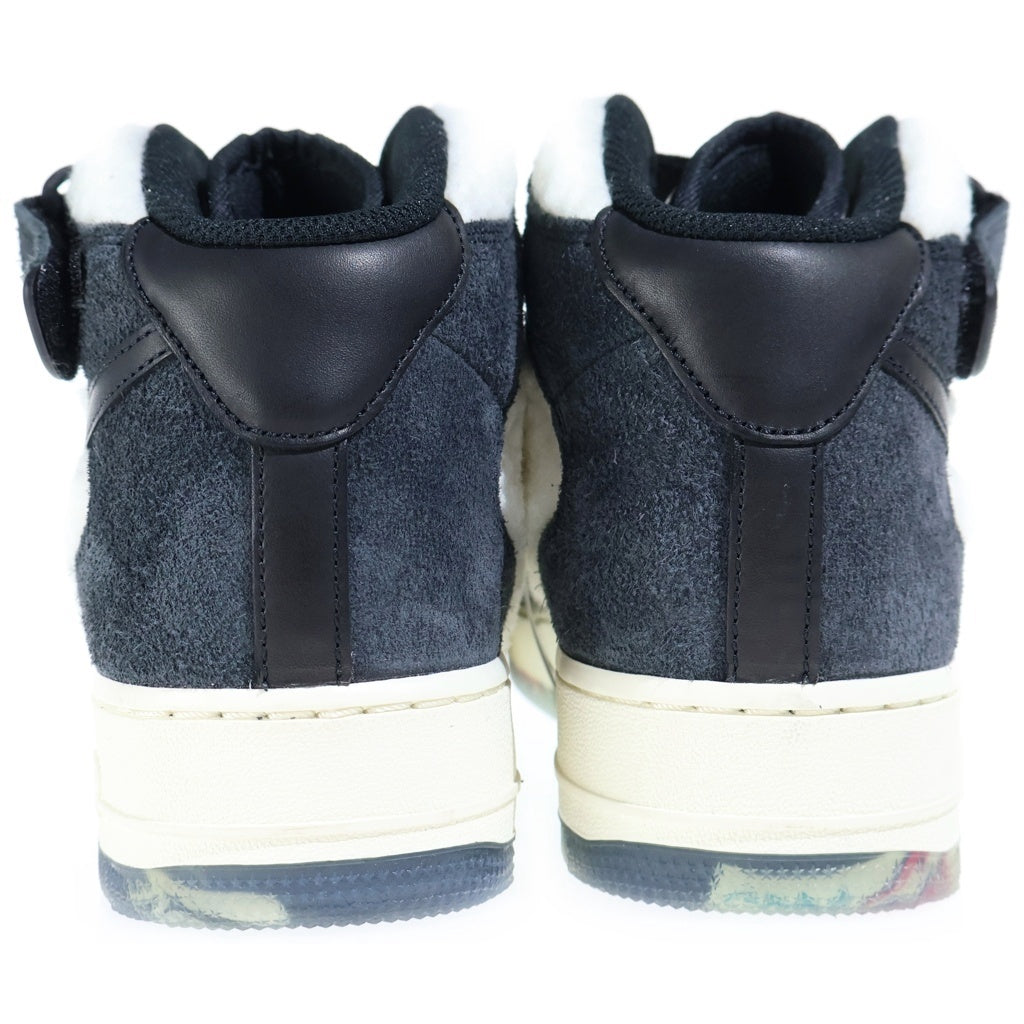 NIKE(ナイキ) AIR FORCE MID PANDA PREMIUM エア フォース 1 ミッド 07 プレミアム ココナッツミルク/ブラック-カシミア US9.5/27.5cm DO2123-113