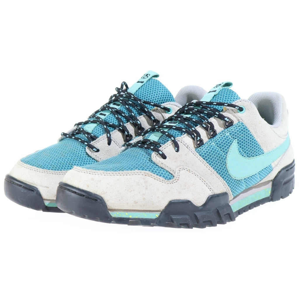 NIKE(ナイキ) ×STUSSY MOGAN 2 OMS PRM ステューシー モーガン ローカットスニーカー ブルー/グレー US9.5/27.5cm 576349-007
