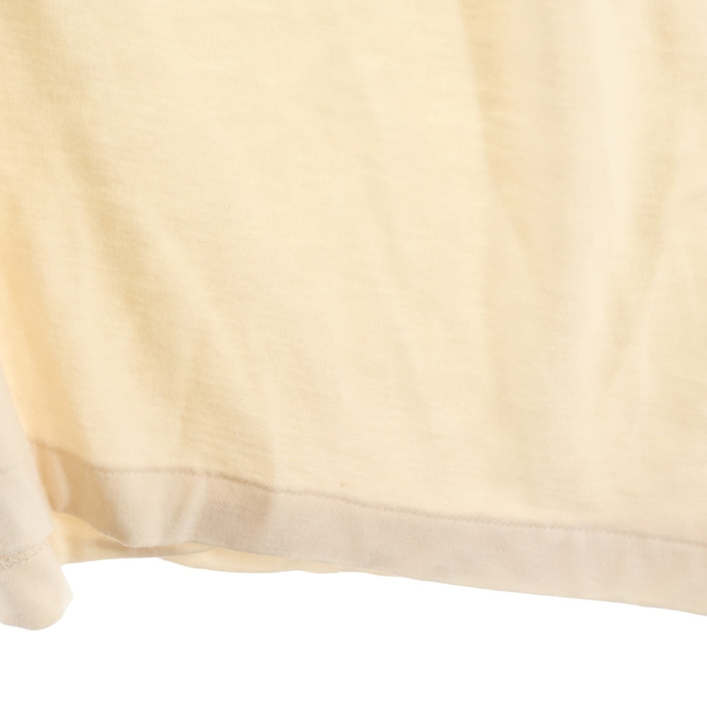 AURALEE(オーラリー) 22SS SUPER SOFT WOOL JERSEY MOCK-NECK TEE スーパーソフトウール ジャージーモックネック 半袖Tシャツ カットソー ベージュ A22ST01WU
