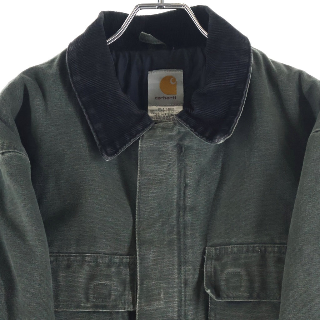 CARHARTT(カーハート) TRADITIONAL JACKET トラディショナルジャケット スモグリーン コットン C26 MOS