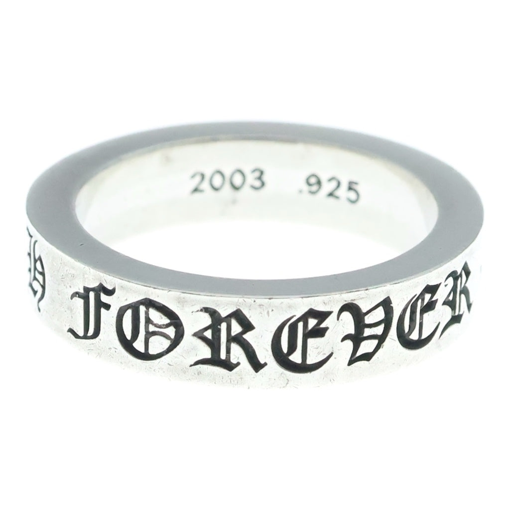 CHROME HEARTS(クロムハーツ) 6mm SPACER FOREVER 6mmスペーサーリング フォーエバーシルバーBCA337