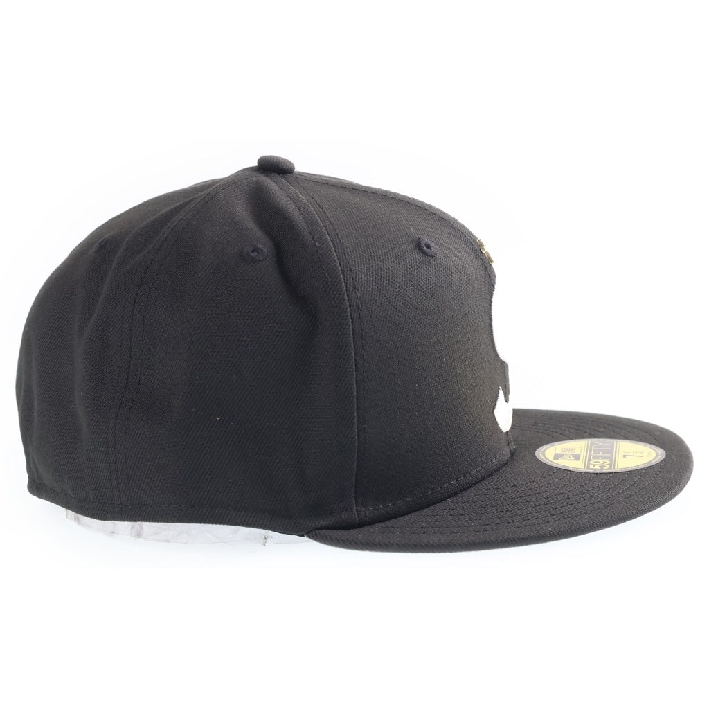 SUPREME(シュプリーム) 24SS ×New Era Gold Cross S Logo ゴールドクロス エスロゴ キャップ 帽子 ブラック