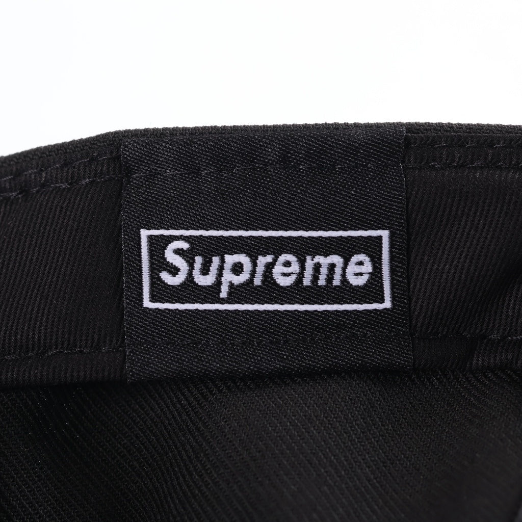 SUPREME(シュプリーム) 24SS ×New Era Gold Cross S Logo ゴールドクロス エスロゴ キャップ 帽子 ブラック