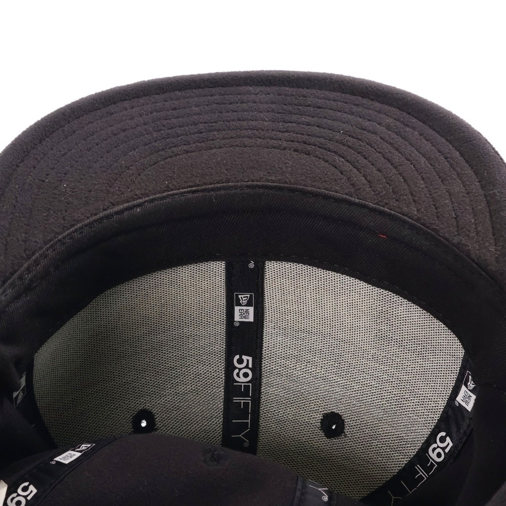 SUPREME(シュプリーム) 17AW New Era Polartec Earflap ニューエラ イヤーフラップ キャップ 帽子 ブラック