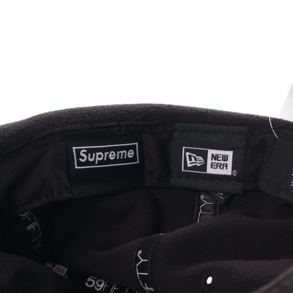 SUPREME(シュプリーム) 17AW New Era Polartec Earflap ニューエラ イヤーフラップ キャップ 帽子 ブラック