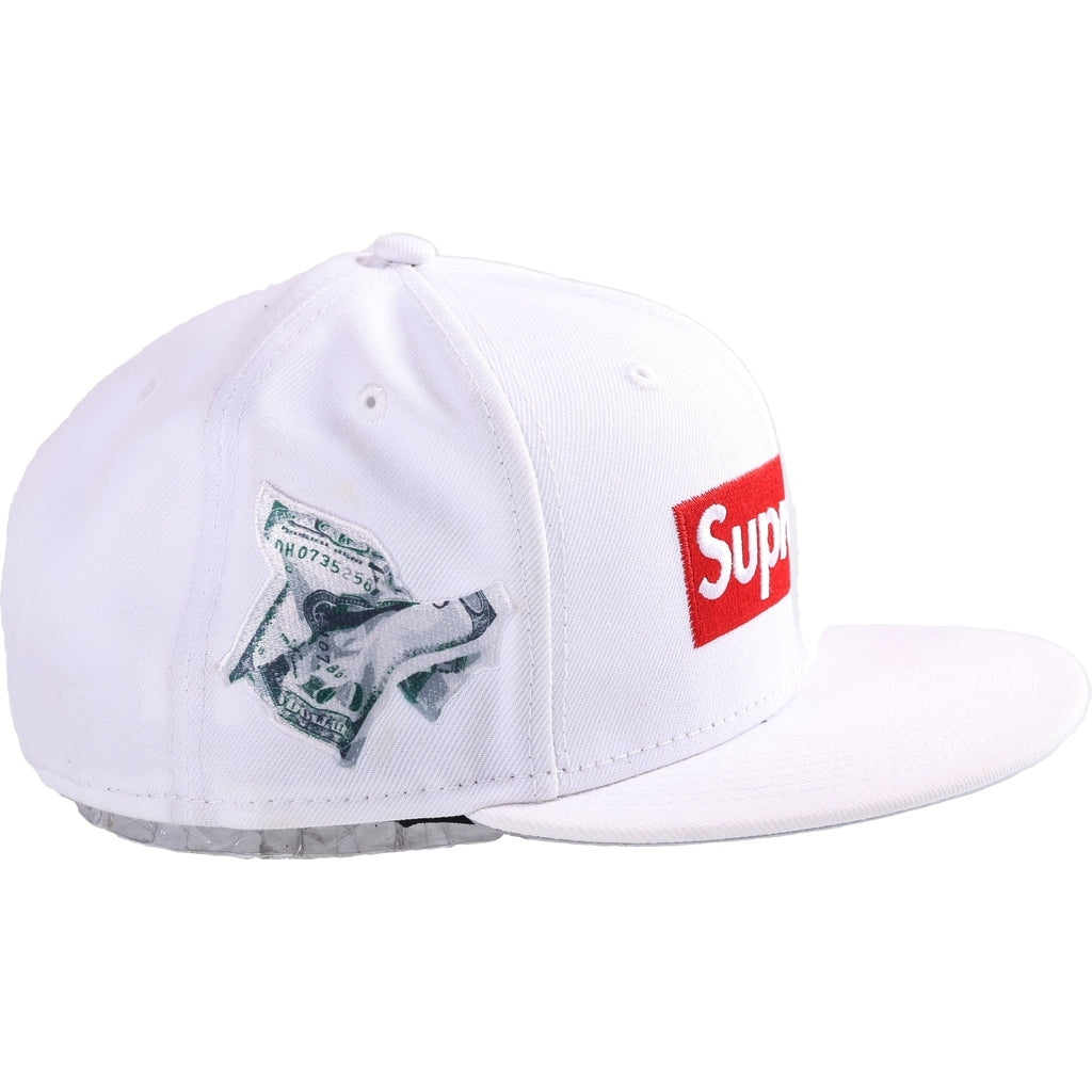 SUPREME(シュプリーム) 22AW×NEW ERA Money Box Logo Cap ニューエラ マネー ボックスロゴ キャップ 帽子 ホワイト