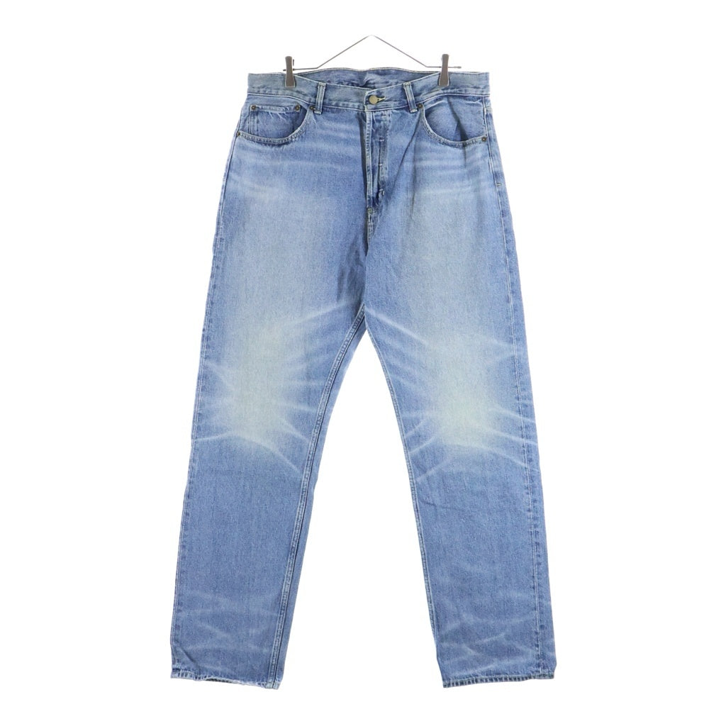 FEAR OF GOD ESSENTIALS(フィアオブゴッド エッセンシャルズ) DENIM PANTS ボタンフライ ストレート デニムパンツ ジーンズ インディゴ 130SU224140F