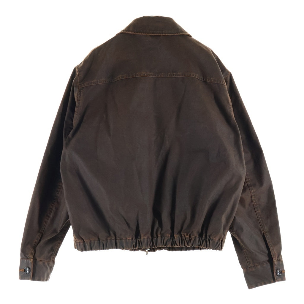 YOKE(ヨーク) 26SS Coating Cotton Drizzler Jacket コーティング コットン ジャケット ブラウン YK26SS01183B