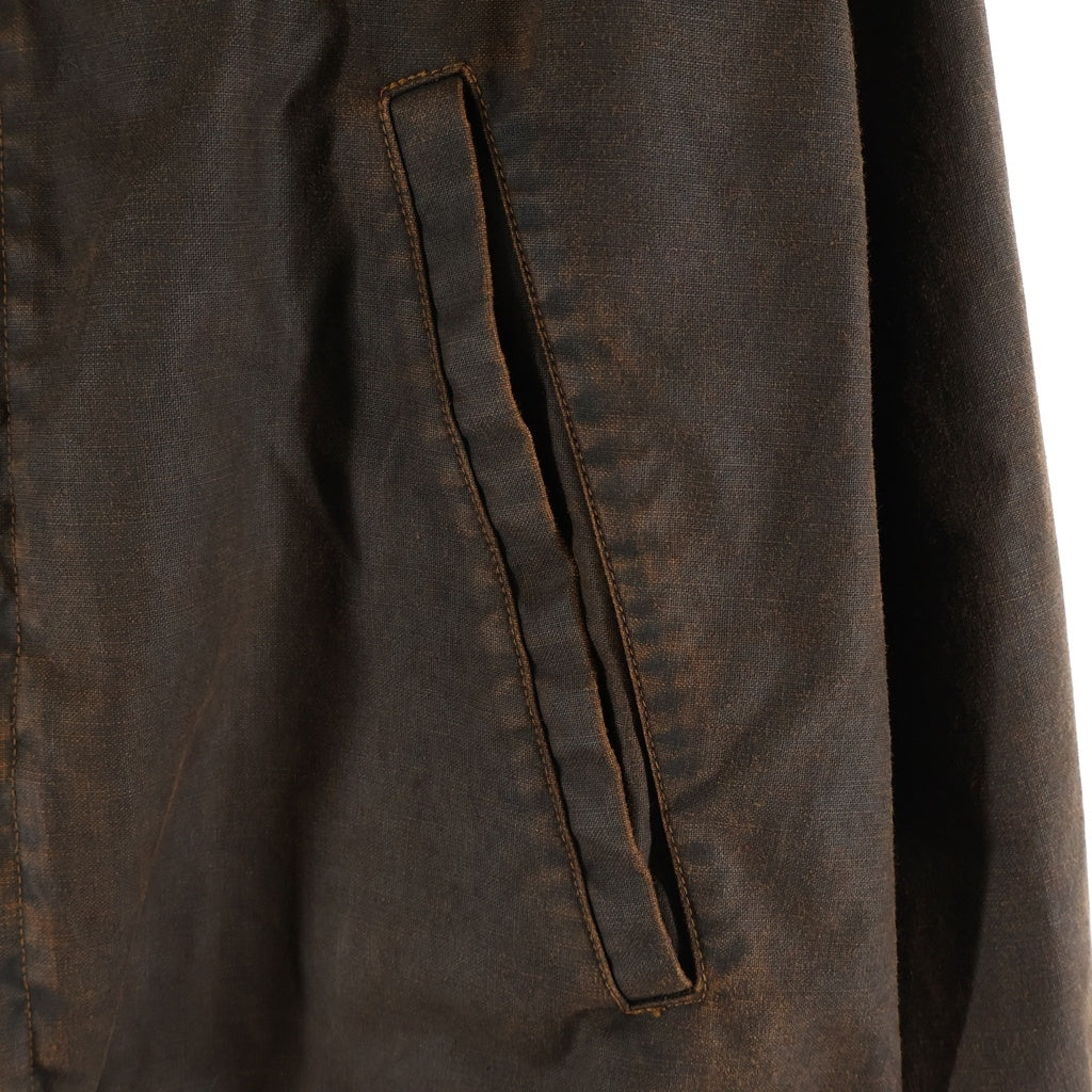 YOKE(ヨーク) 26SS Coating Cotton Drizzler Jacket コーティング コットン ジャケット ブラウン YK26SS01183B