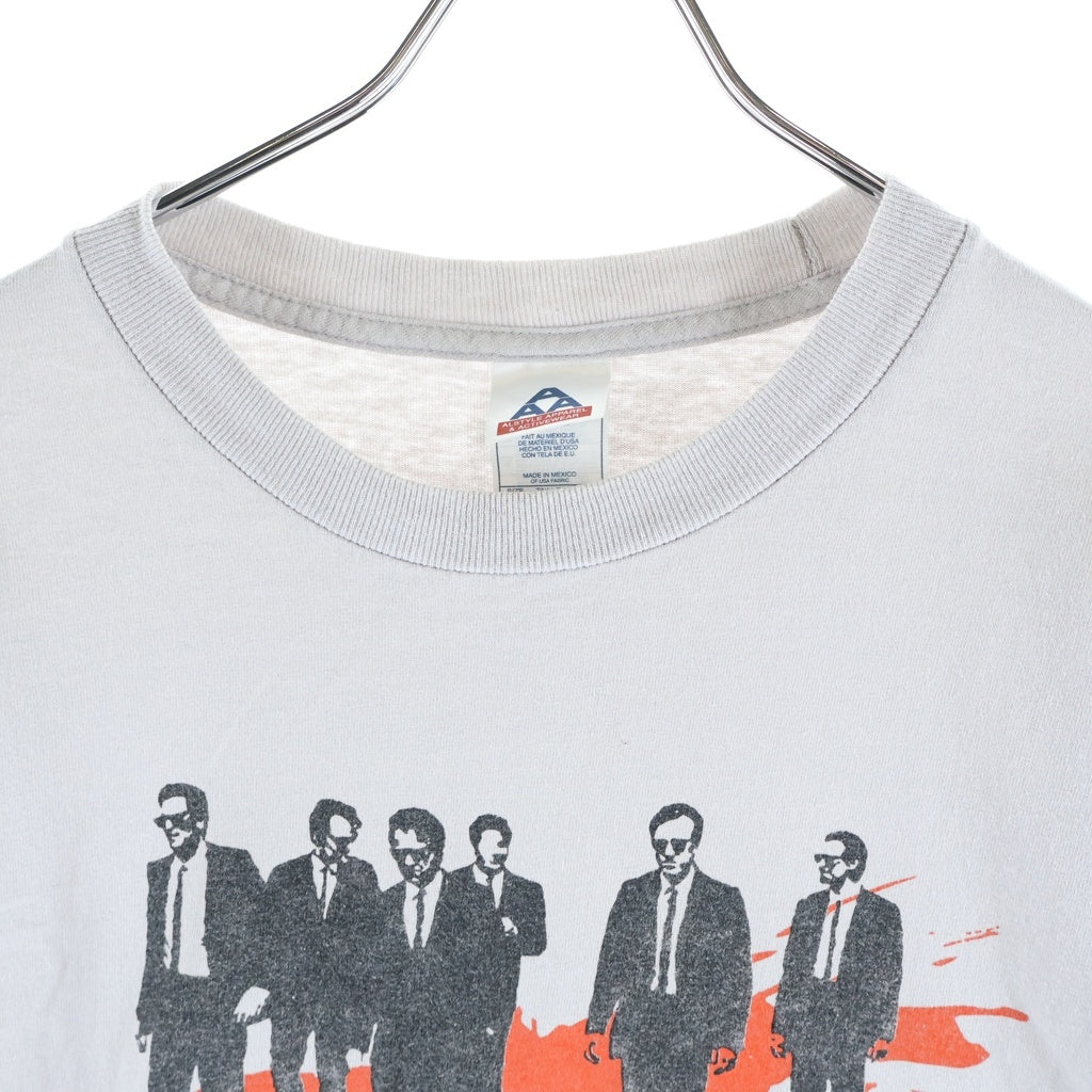 VINTAGE(ヴィンテージ) 90S Reservoir Dogs レザボア ドッグス プリント 半袖シャツ グレー