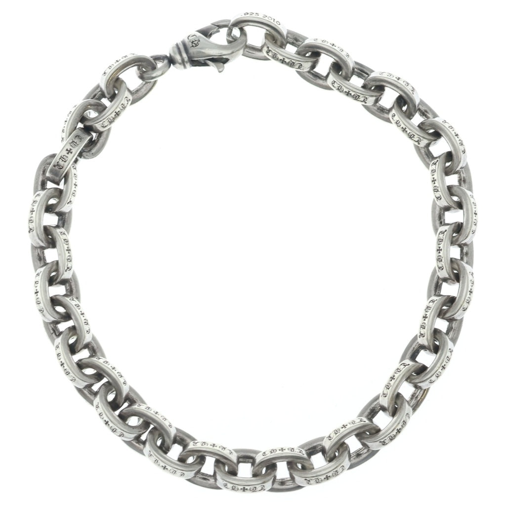 CHROME HEARTS(クロムハーツ) LARGE PAPER CHN ラージペーパーチェーン ブレスレット シルバー BCA170