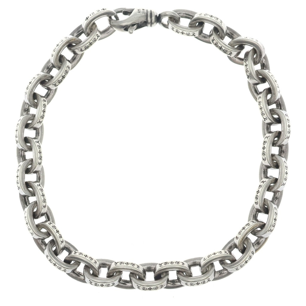 CHROME HEARTS(クロムハーツ) LARGE PAPER CHN ラージペーパーチェーン ブレスレット シルバー BCA170