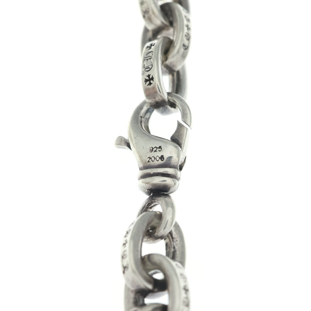 CHROME HEARTS(クロムハーツ) LARGE PAPER CHN ラージペーパーチェーン ブレスレット シルバー BCA170