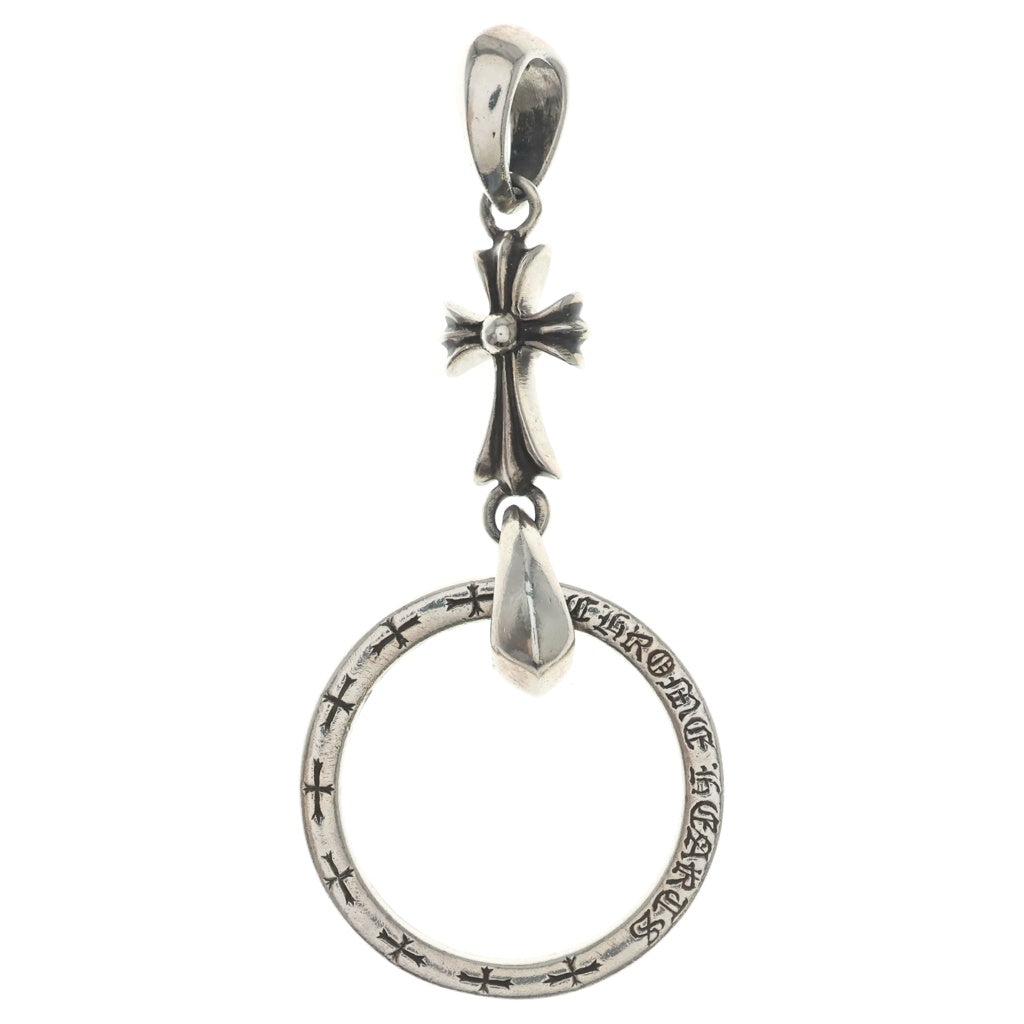 CHROME HEARTS(クロムハーツ) EWLP NTFL BBF ベイビーファットクロス アイウェアループ ペンダントトップ シルバー