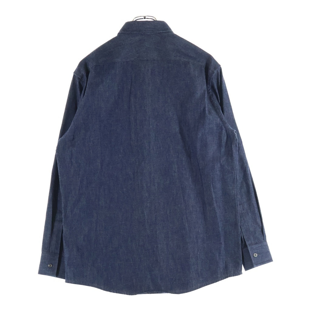 HERMES(エルメス) デニム シャツ インディゴ ブルー コットン