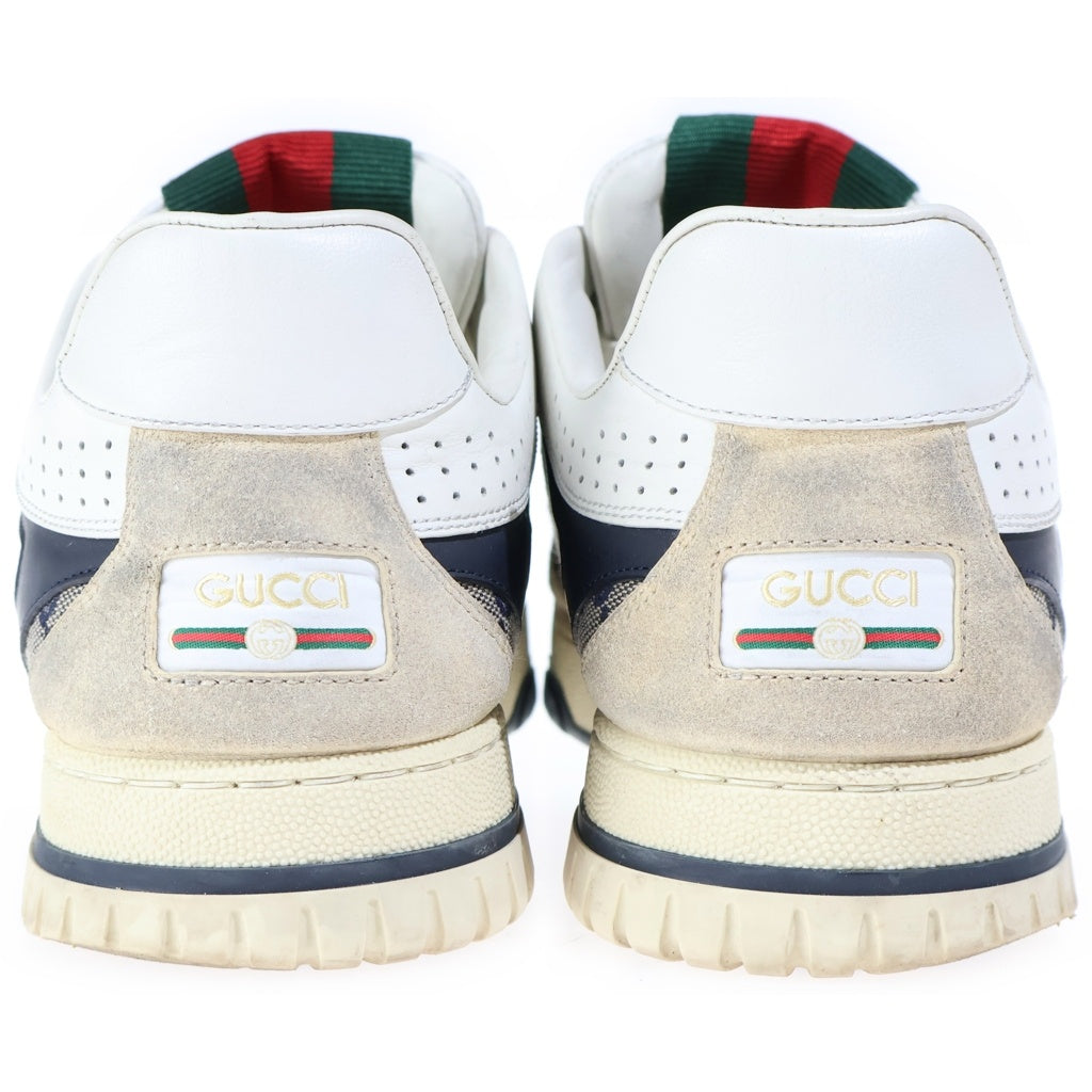 GUCCI(グッチ) GG総柄 レザー ローカットスニーカー シューズ ブラウン 787476