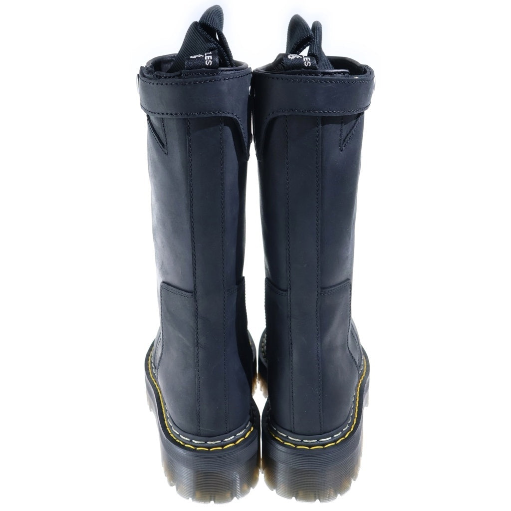 Rick Owens(リックオウエンス) ×Dr. Martens QUAD SOLE PULL ON BOOT ドクターマーチン クワッドソール プルオン ブーツ ブラック DW02F1814-4001