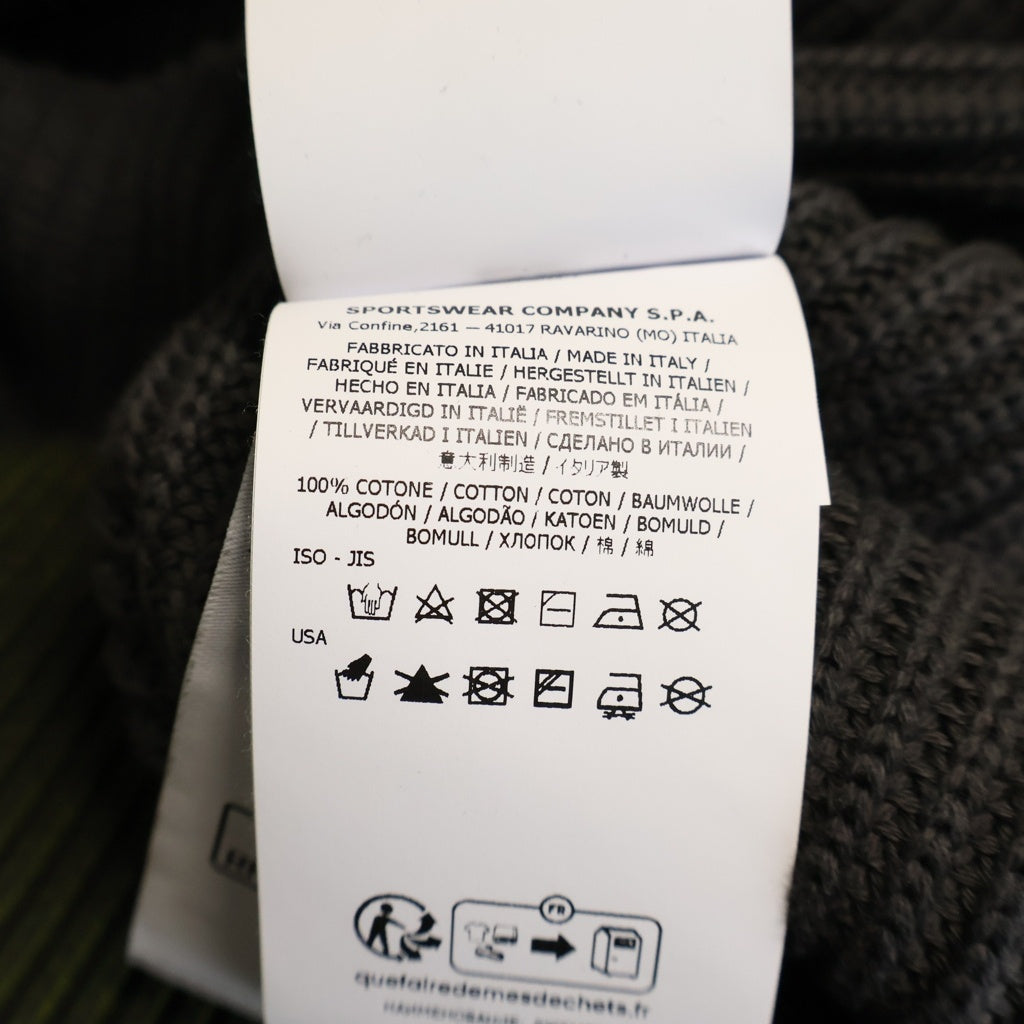 STONE ISLAND(ストーンアイランド) 袖ロゴパッチ付き クルーネック スウェット ニット K2S155100016S00Z4 グリーン