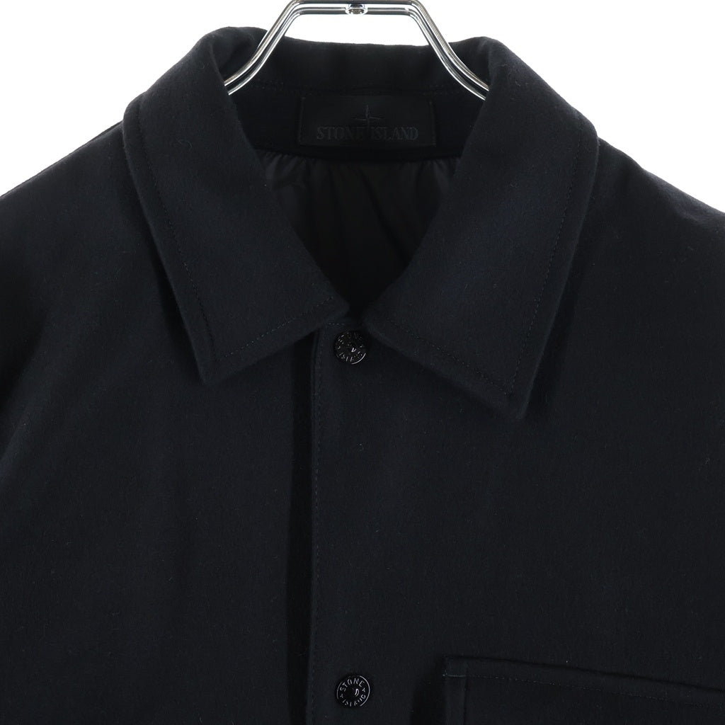 STONE ISLAND(ストーンアイランド) GHOST JACKET K2S151200028S0F24 ゴースト シャツ ジャケット 長袖 ブラック