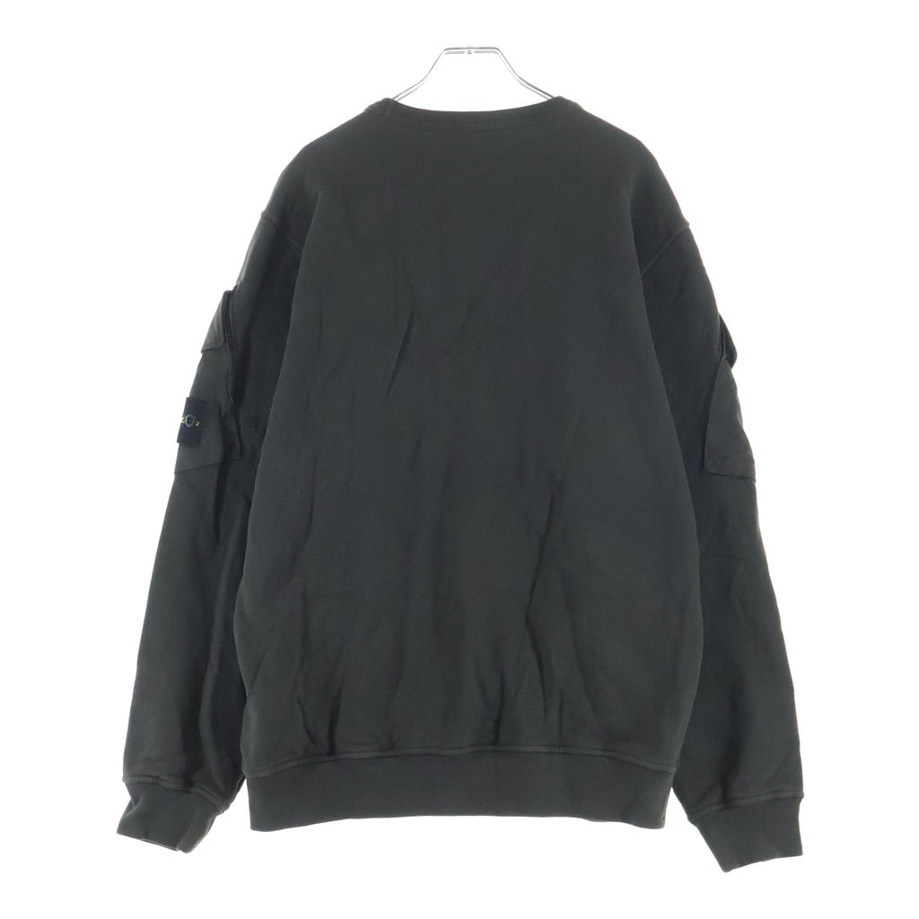 STONE ISLAND(ストーンアイランド) Brushed Organic Cotton Fleece K2S156100008S0A20 ブラッシュド オーガニック コットン フリース 長袖 スウェット グレー
