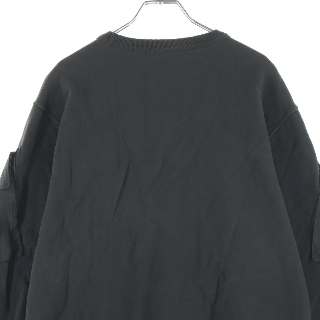 STONE ISLAND(ストーンアイランド) Brushed Organic Cotton Fleece K2S156100008S0A20 ブラッシュド オーガニック コットン フリース 長袖 スウェット グレー