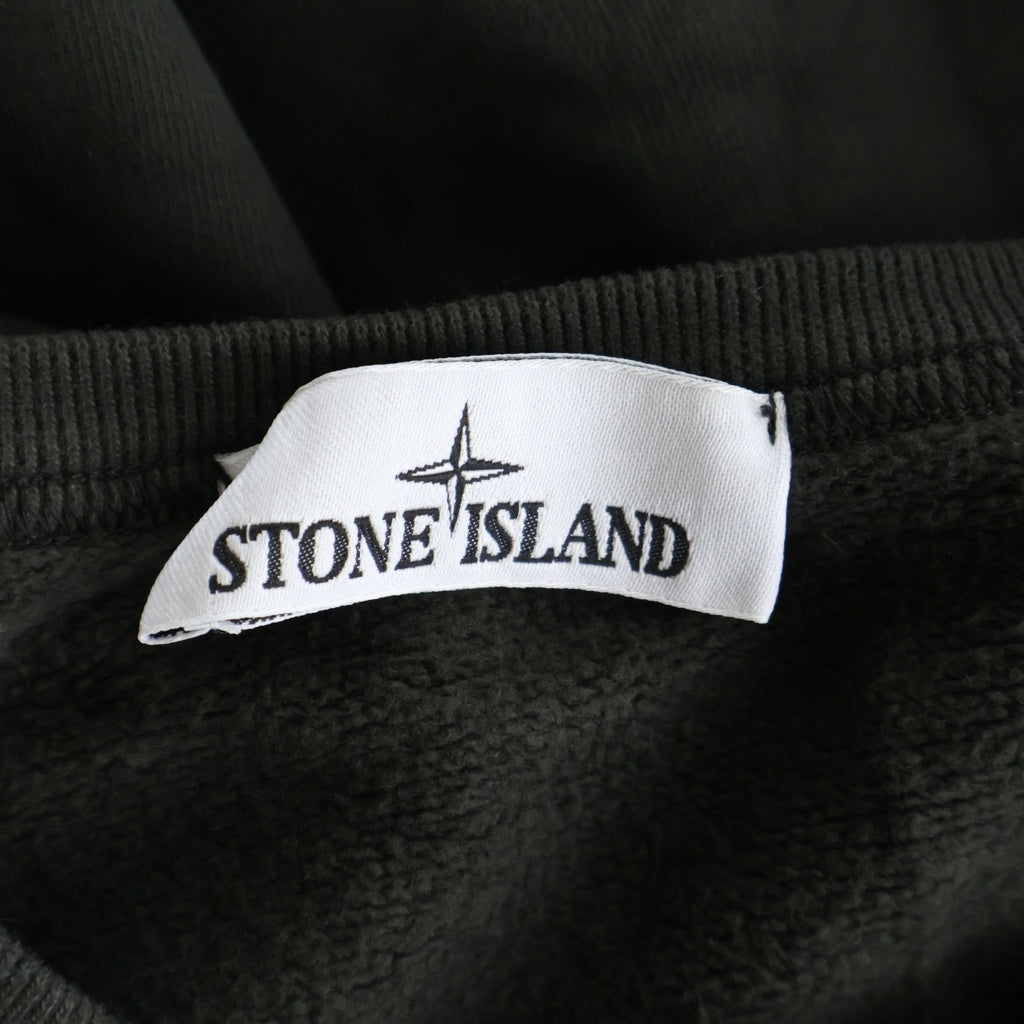 STONE ISLAND(ストーンアイランド) Brushed Organic Cotton Fleece K2S156100008S0A20 ブラッシュド オーガニック コットン フリース 長袖 スウェット グレー